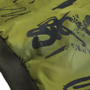 Veste cargo patchwork en jean