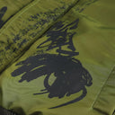 Veste cargo patchwork en jean