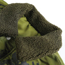 Veste cargo patchwork en jean