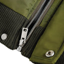 Veste cargo patchwork en jean