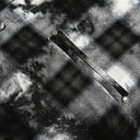 Chemise à carreaux dégradés effilochés