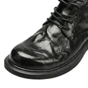 Soft Collapse Leather Form Boots