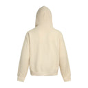 The Grey Textured Knit Half-Zip Hoodie