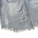 Glitch Frayed Denim