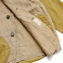 Veste cargo patchwork en jean