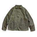 Veste cargo patchwork en jean