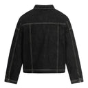 Veste cargo patchwork en jean