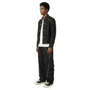 Veste cargo patchwork en jean