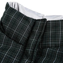 Plaid Mock Puffer Jacket