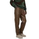 Pantalón de gamuza apilada