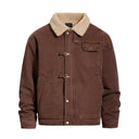 Veste cargo patchwork en jean