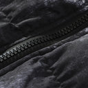 Veste cargo patchwork en jean