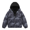 Veste cargo patchwork en jean