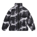 Veste cargo patchwork en jean