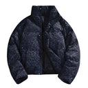 Veste cargo patchwork en jean