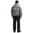 Veste cargo patchwork en jean