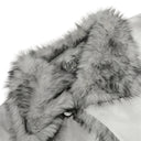 Veste cargo patchwork en jean