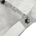 Veste cargo patchwork en jean