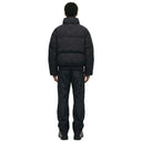 Veste cargo patchwork en jean