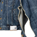 Reconstructed Pinstripe Denim