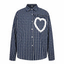 The Ruffled Heart Check Shirt