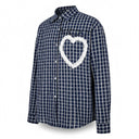The Ruffled Heart Check Shirt