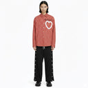 The Ruffled Heart Check Shirt