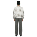 Veste cargo patchwork en jean