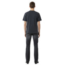 Bottes à bout carré en daim