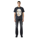 Bottes à bout carré en daim