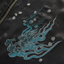 Chaqueta vaquera con parches cargo