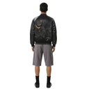 Chaqueta vaquera con parches cargo