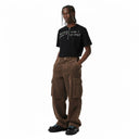Vintage-Wash Cord Cargo Pants