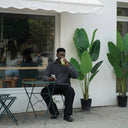 Carbon Knit Zip Sweater