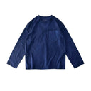 Indigo Dyed Long Sleeve T-Shirt