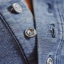 Washed Light Blue Henley