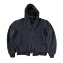 Washed Canvas Hooded Jacket