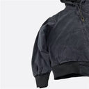 Washed Canvas Hooded Jacket