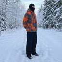 Reactive Orange Fleece Hoodie