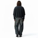 Vintage Leopard Wide Leg Jeans