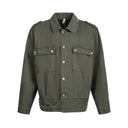 Chaqueta vaquera con parches cargo