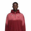 Gradient Distressed Grunge Hoodie