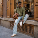 Texture Leather Derby