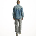 The Belted Plaid Wide Leg pant