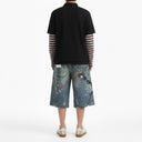 Fake-Two Piece Layered Polo