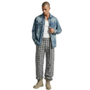 The Belted Plaid Wide Leg pant