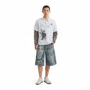 Fake-Two Piece Layered Polo