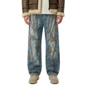 Vintage Wash Baggy Jeans