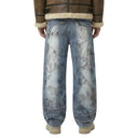 Vintage Wash Baggy Jeans