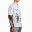 Fake-Two Piece Layered Polo